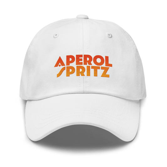 Aperol Spritz Embroidered Hat - Polychrome Goods 🍊