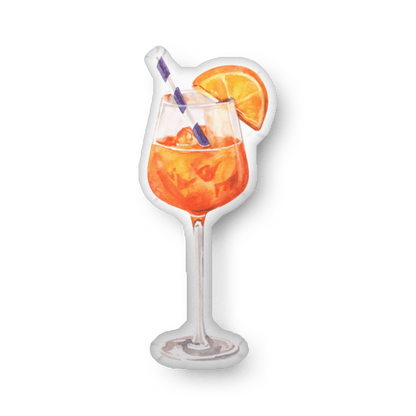 Aperol Spritz Pillow - Polychrome Goods 🍊