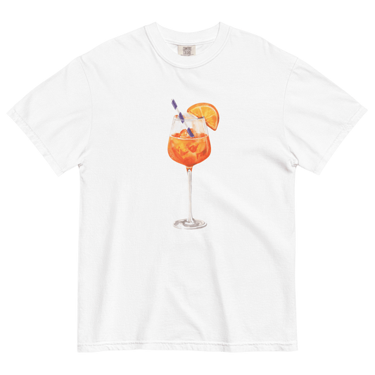 Aperol Spritz Watercolor T-Shirt - Polychrome Goods 🍊