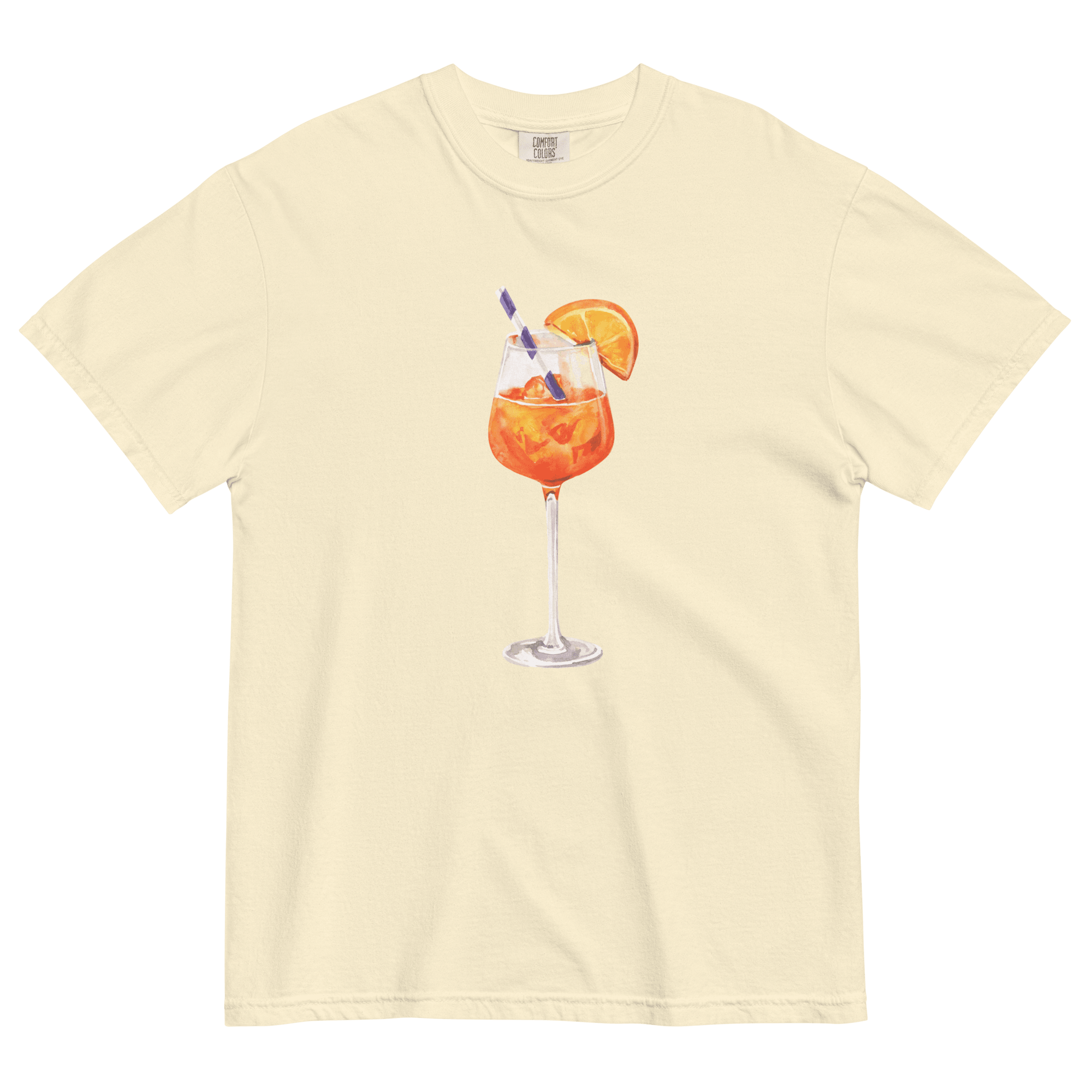 Aperol Spritz Watercolor T-Shirt - Polychrome Goods 🍊