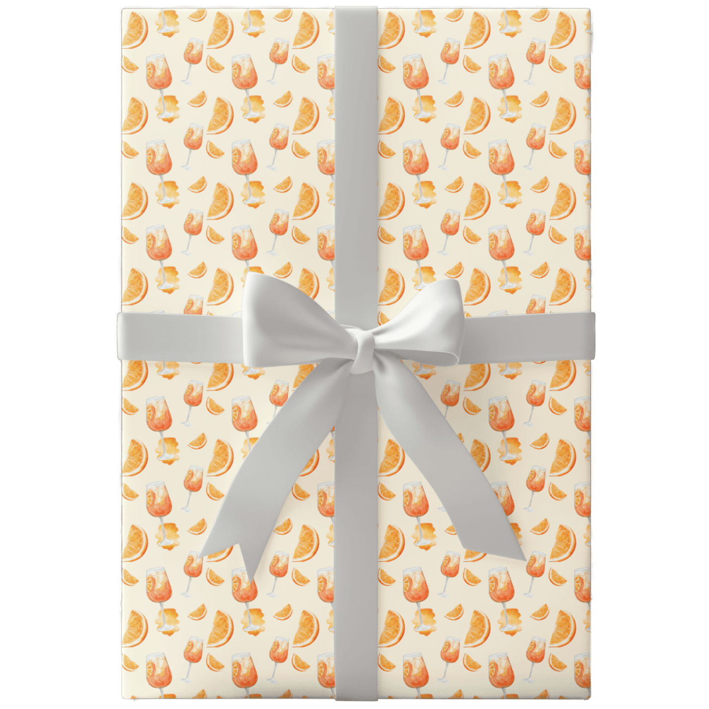 Aperol Spritz 🍊 Wrapping Paper - Polychrome Goods