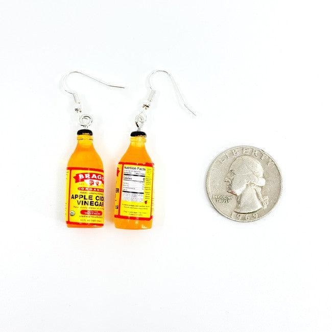 Apple Cider Vinegar Earrings Polychrome Goods 🍊