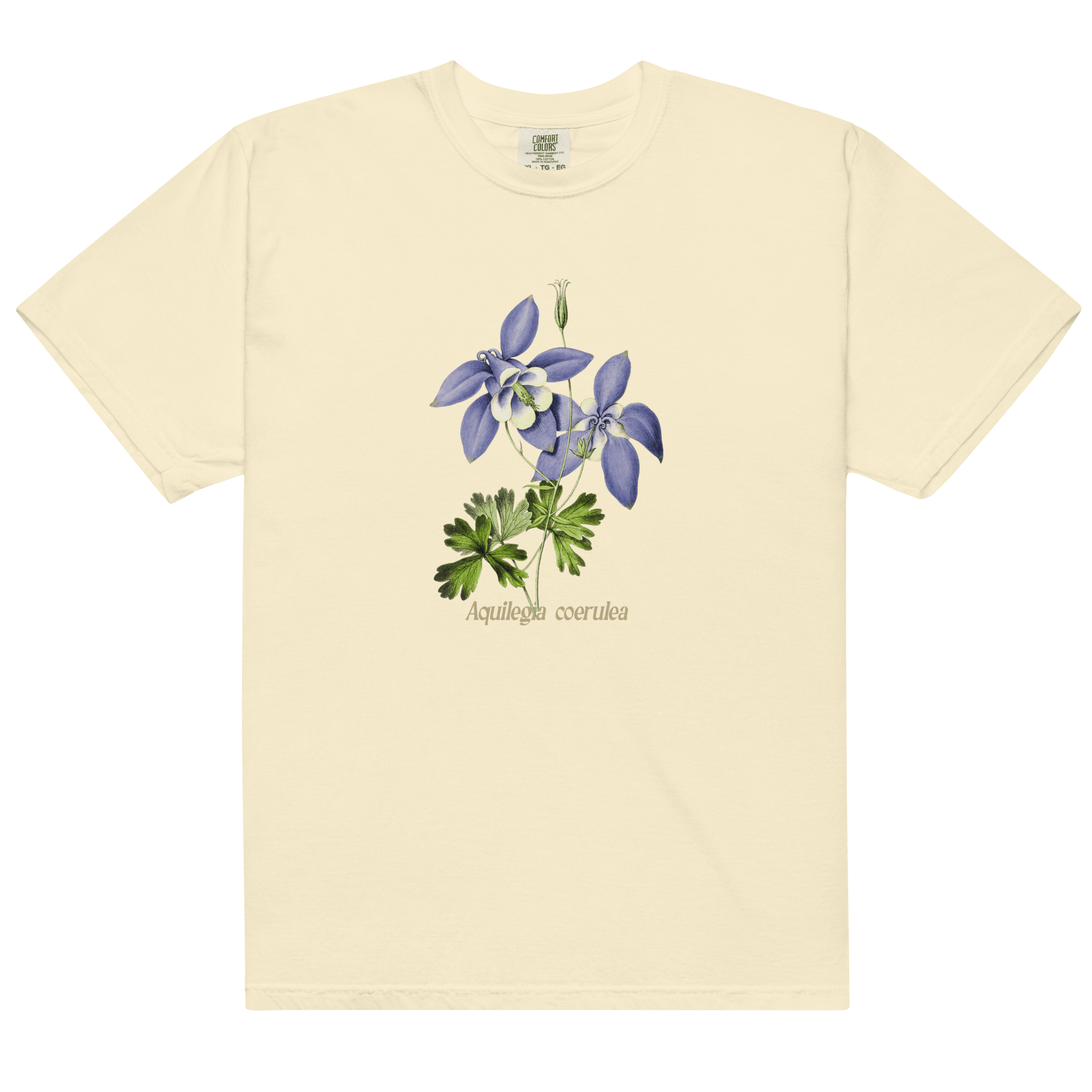 Aquilegia Coerulea Columbine Flower Shirt - Polychrome Goods 🍊