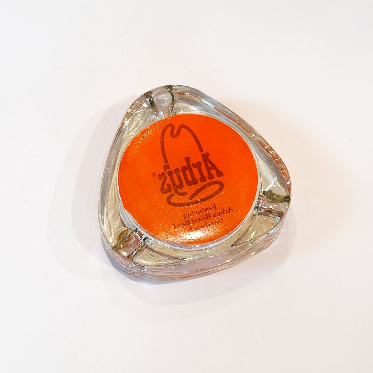 Arby's Vintage Glass Ash Tray - Polychrome Goods 🍊