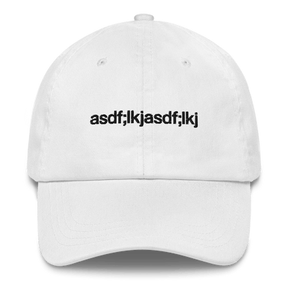 asdf;lkjasdf;lkj Embroidered Hat - Polychrome Goods 🍊