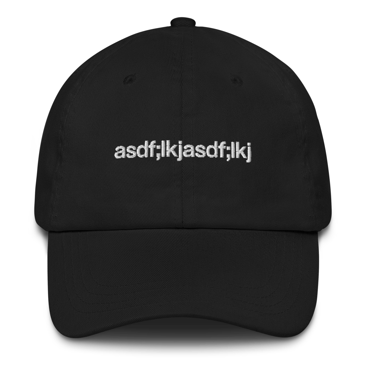 asdf;lkjasdf;lkj Embroidered Hat - Polychrome Goods 🍊