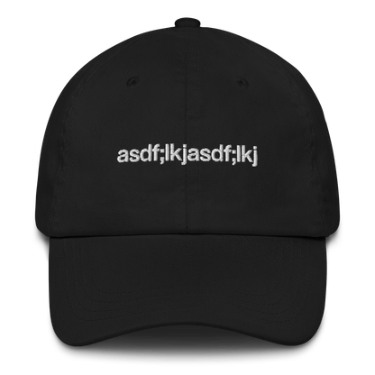 asdf;lkjasdf;lkj Embroidered Hat - Polychrome Goods 🍊