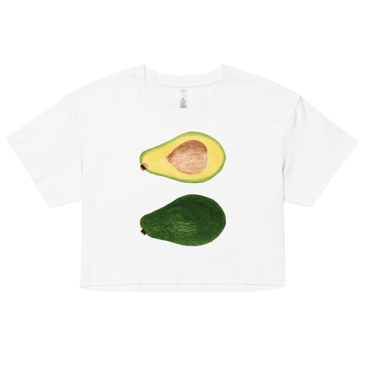 Avocados Crop Top - Polychrome Goods 🍊