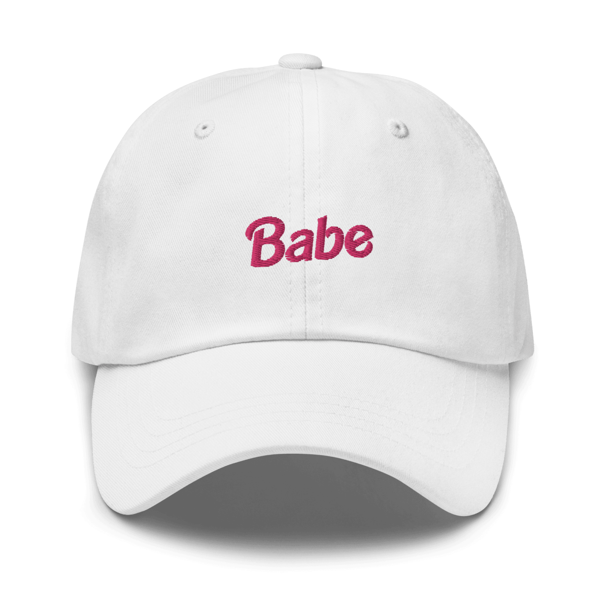 Babe Embroidered Dad Hat - Polychrome Goods 🍊