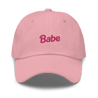 Babe Embroidered Dad Hat - Polychrome Goods 🍊