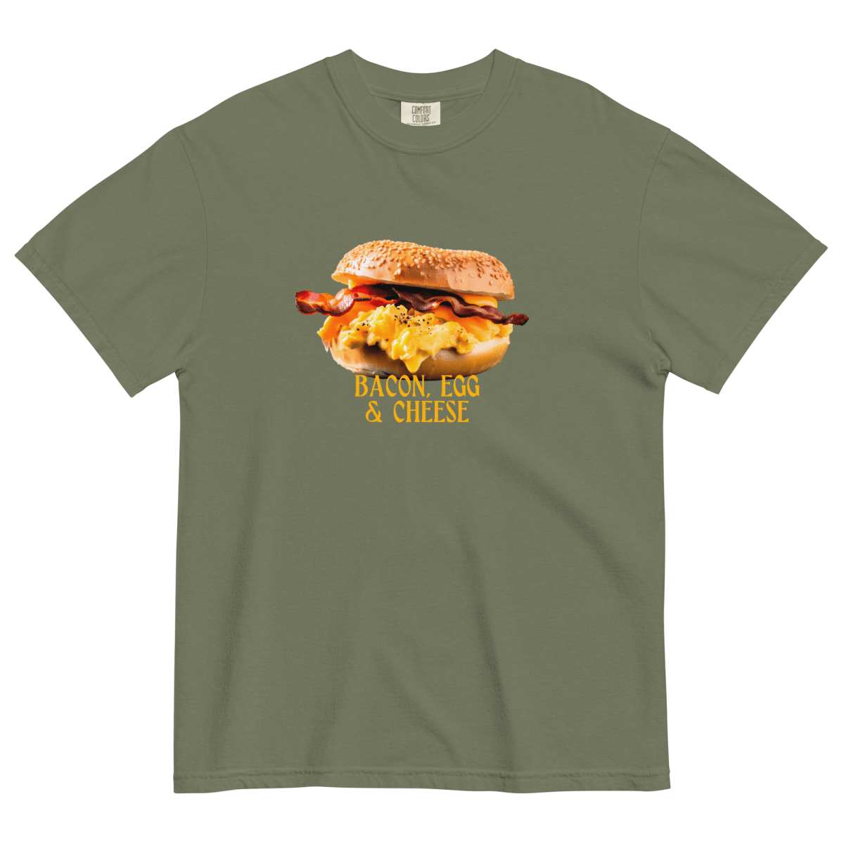 Bacon, Egg & Cheese Breakfast Sandwich Shirt - Polychrome Goods 🍊