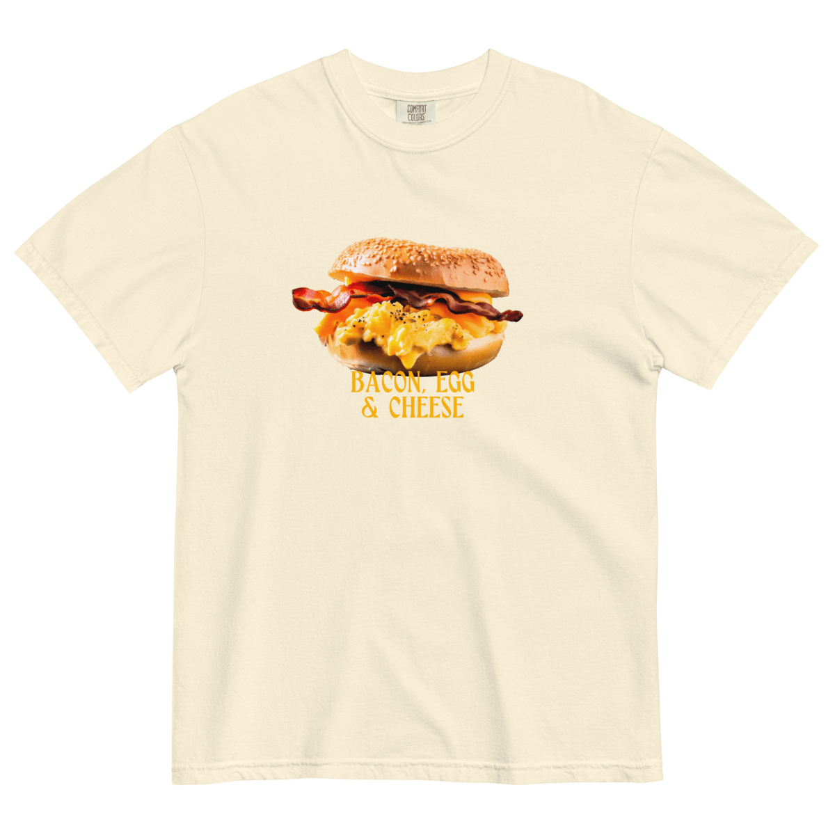 Bacon, Egg & Cheese Breakfast Sandwich Shirt - Polychrome Goods 🍊