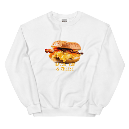 Bacon, Egg & Cheese Breakfast Sandwich Sweatshirt - Polychrome Goods 🍊