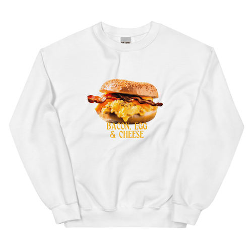 Bacon, Egg & Cheese Breakfast Sandwich Sweatshirt