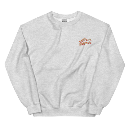Bacon 🥓 Embroidered Sweatshirt - Polychrome Goods 🍊