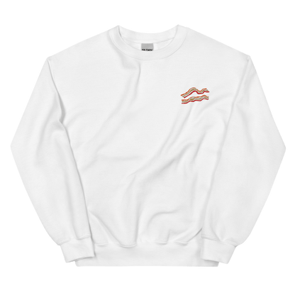 Bacon 🥓 Embroidered Sweatshirt - Polychrome Goods 🍊