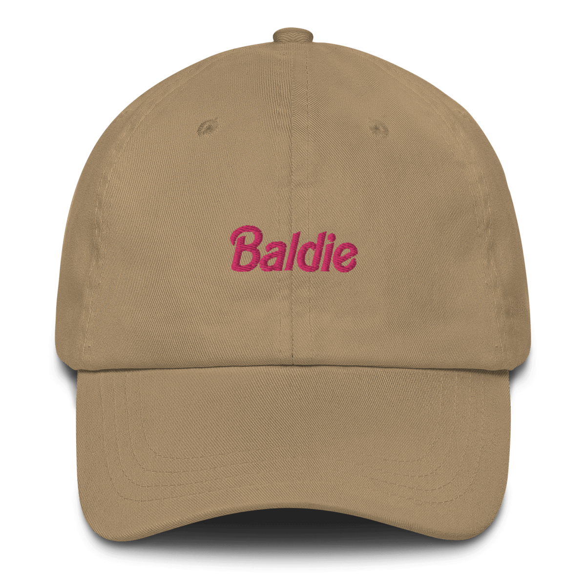 Baldie Embroidered Dad Hat - Polychrome Goods 🍊