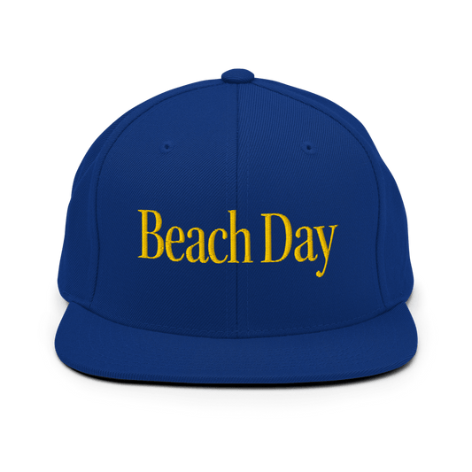 Beach Day Snapback Hat - Polychrome Goods 🍊