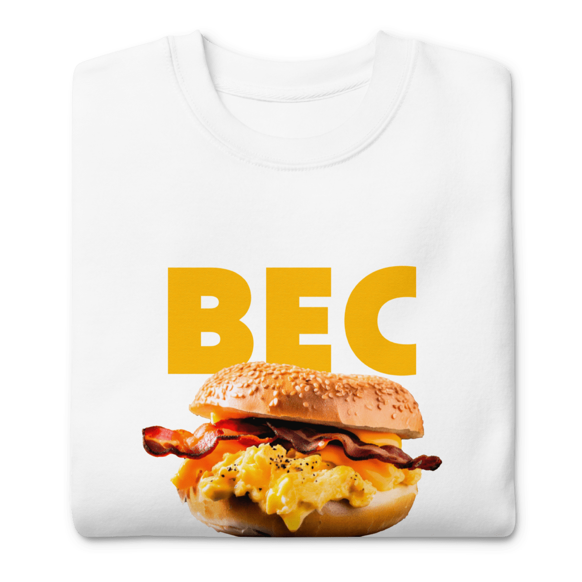 BEC Breakfast Sandwich Sweatshirt - Polychrome Goods 🍊