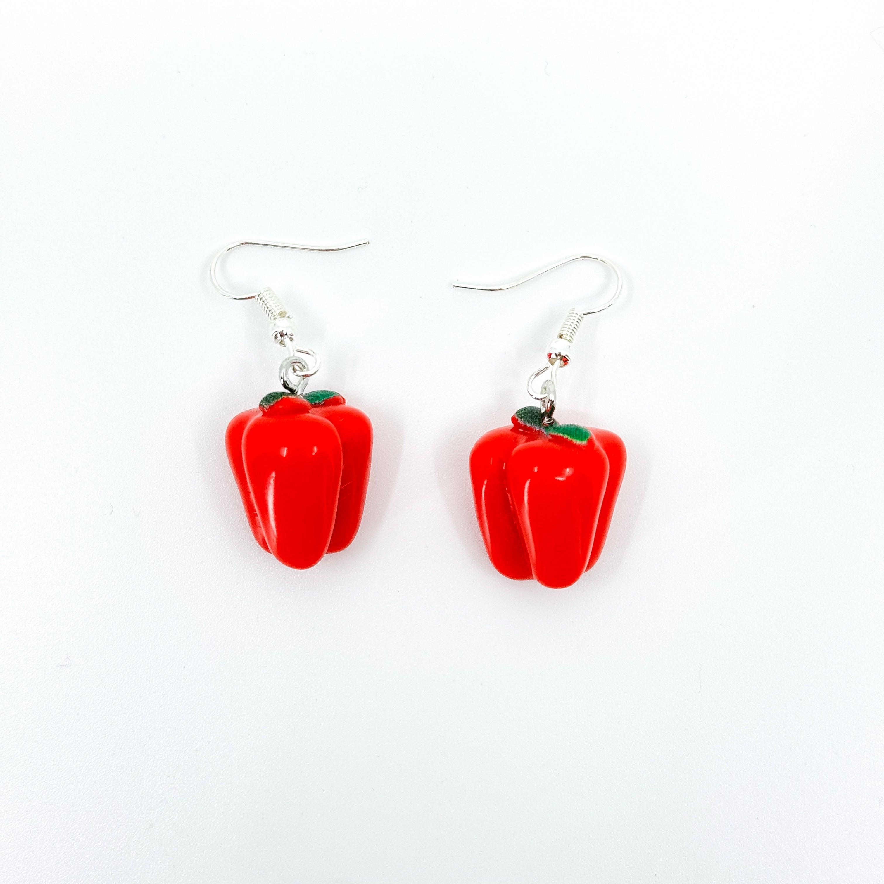 Bell Pepper Earrings Polychrome Goods 🍊