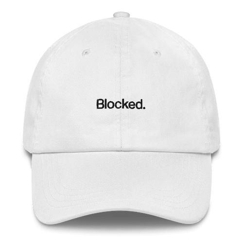 BLOCKED Embroidered Hat