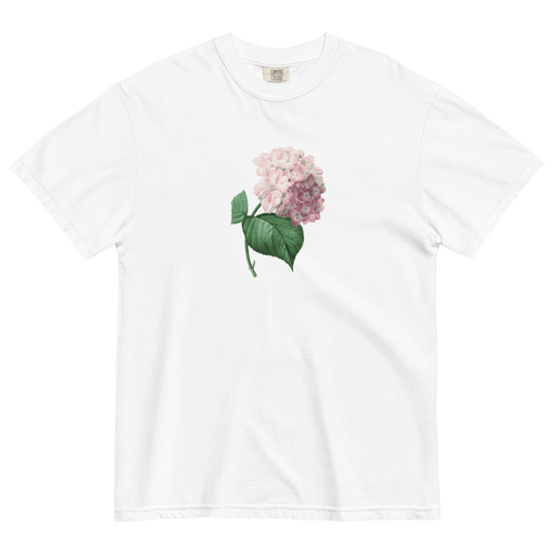 Blooming Hydrangea Flower T-Shirt