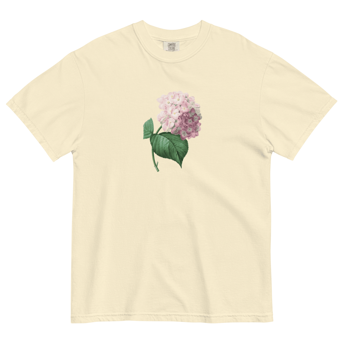 Blooming Hydrangea Flower T-Shirt - Polychrome Goods 🍊