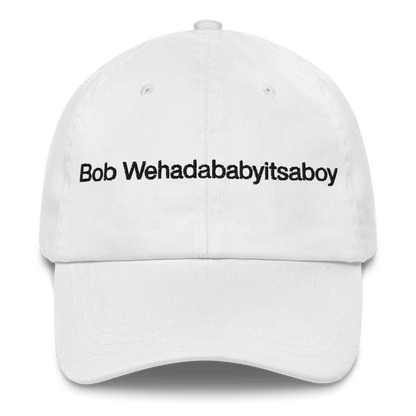 Bob Wehadababyitsaboy Embroidered Hat - Polychrome Goods 🍊