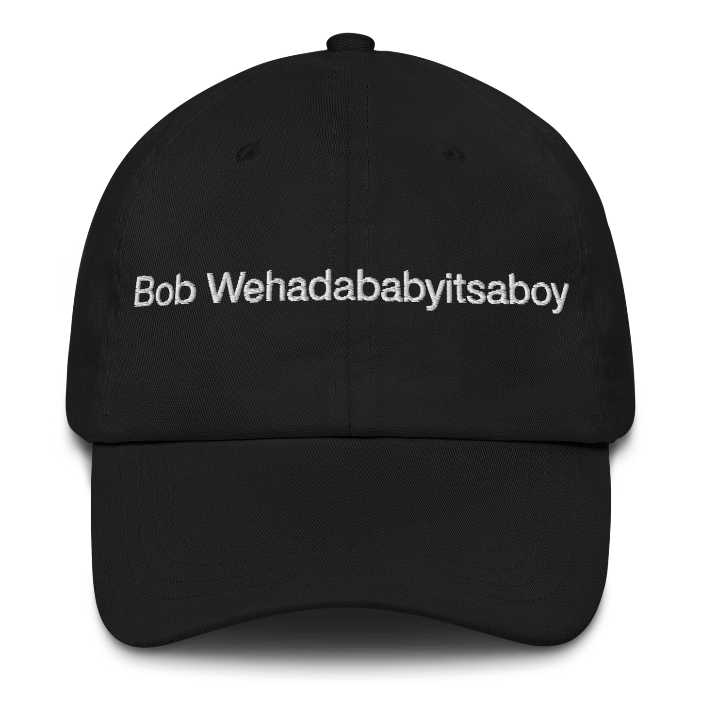 Bob Wehadababyitsaboy Embroidered Hat - Polychrome Goods 🍊