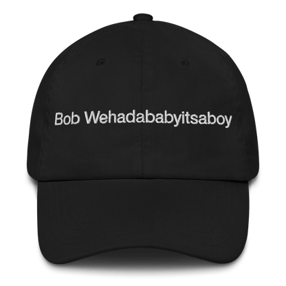 Bob Wehadababyitsaboy Embroidered Hat - Polychrome Goods 🍊