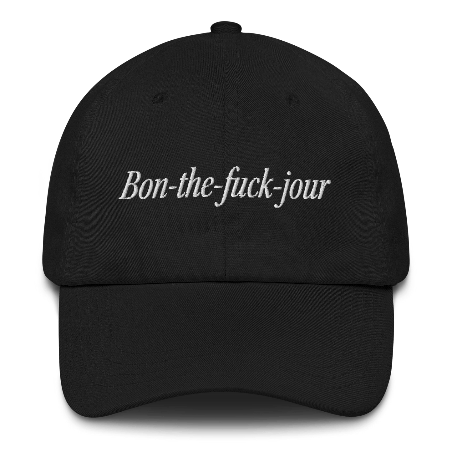 Bon - the - fuck - jour Embroidered Hat - Polychrome Goods 🍊