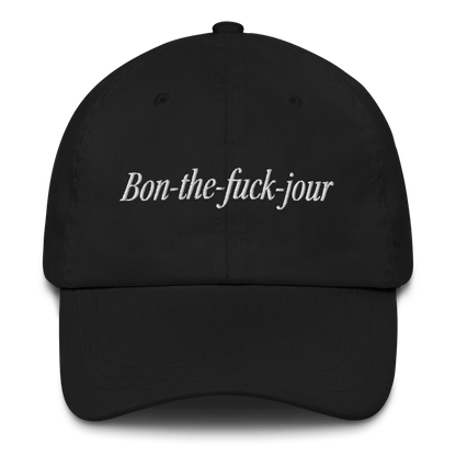 Bon - the - fuck - jour Embroidered Hat - Polychrome Goods 🍊