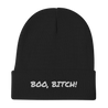 BOO, BITCH! Embroidered Beanie Halloween Hat - Polychrome Goods 🍊