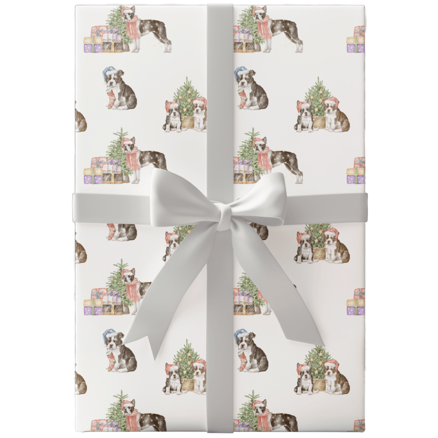 Boston Terrier 🐾 Wrapping Paper - Polychrome Goods