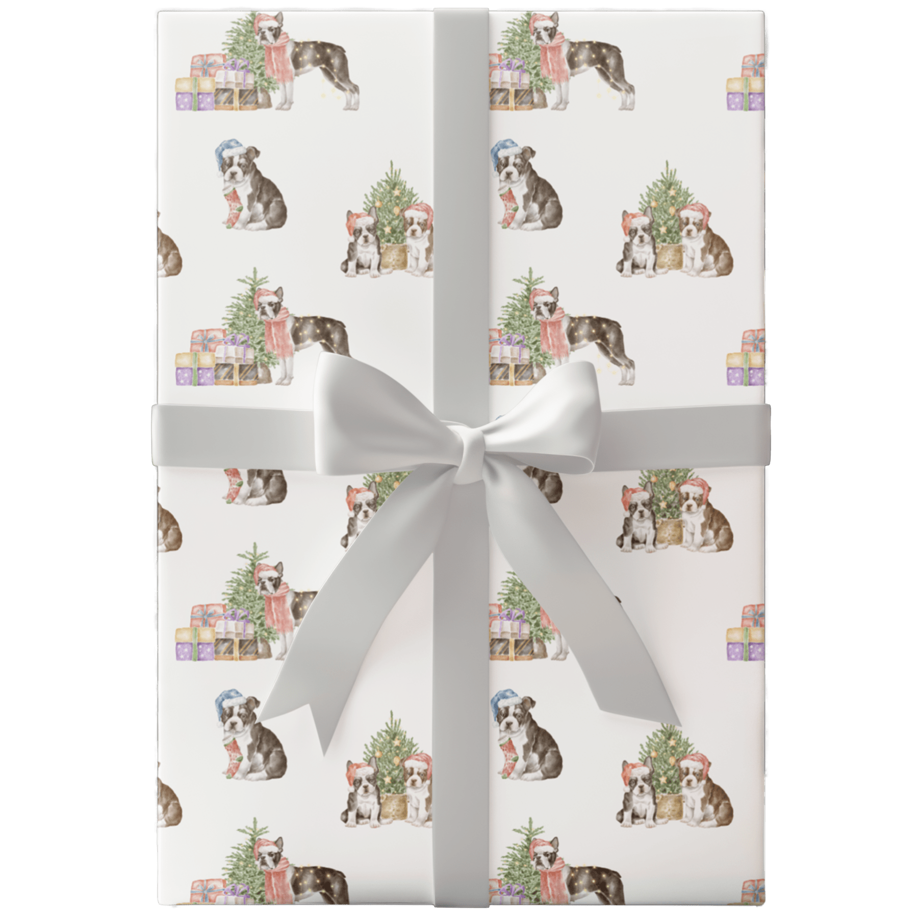 Boston Terrier 🐾 Wrapping Paper - Polychrome Goods