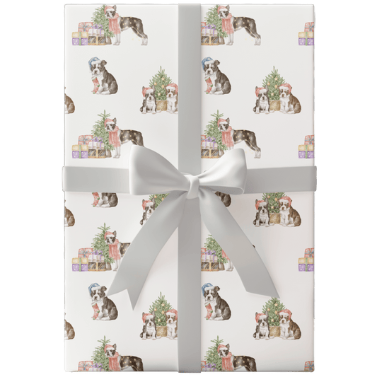 Boston Terrier 🐾 Wrapping Paper - Polychrome Goods