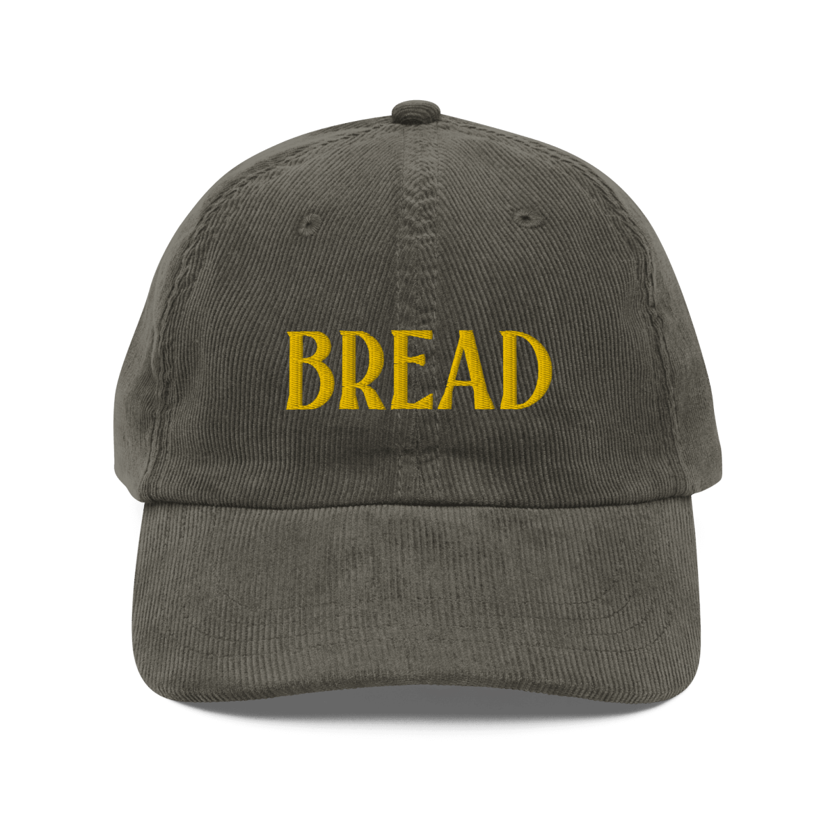 BREAD Embroidered Corduroy Hat - Polychrome Goods 🍊