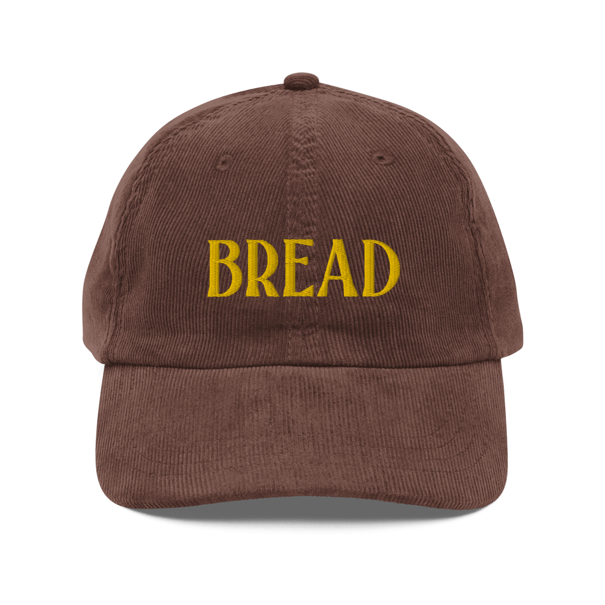 BREAD Embroidered Corduroy Hat - Polychrome Goods 🍊