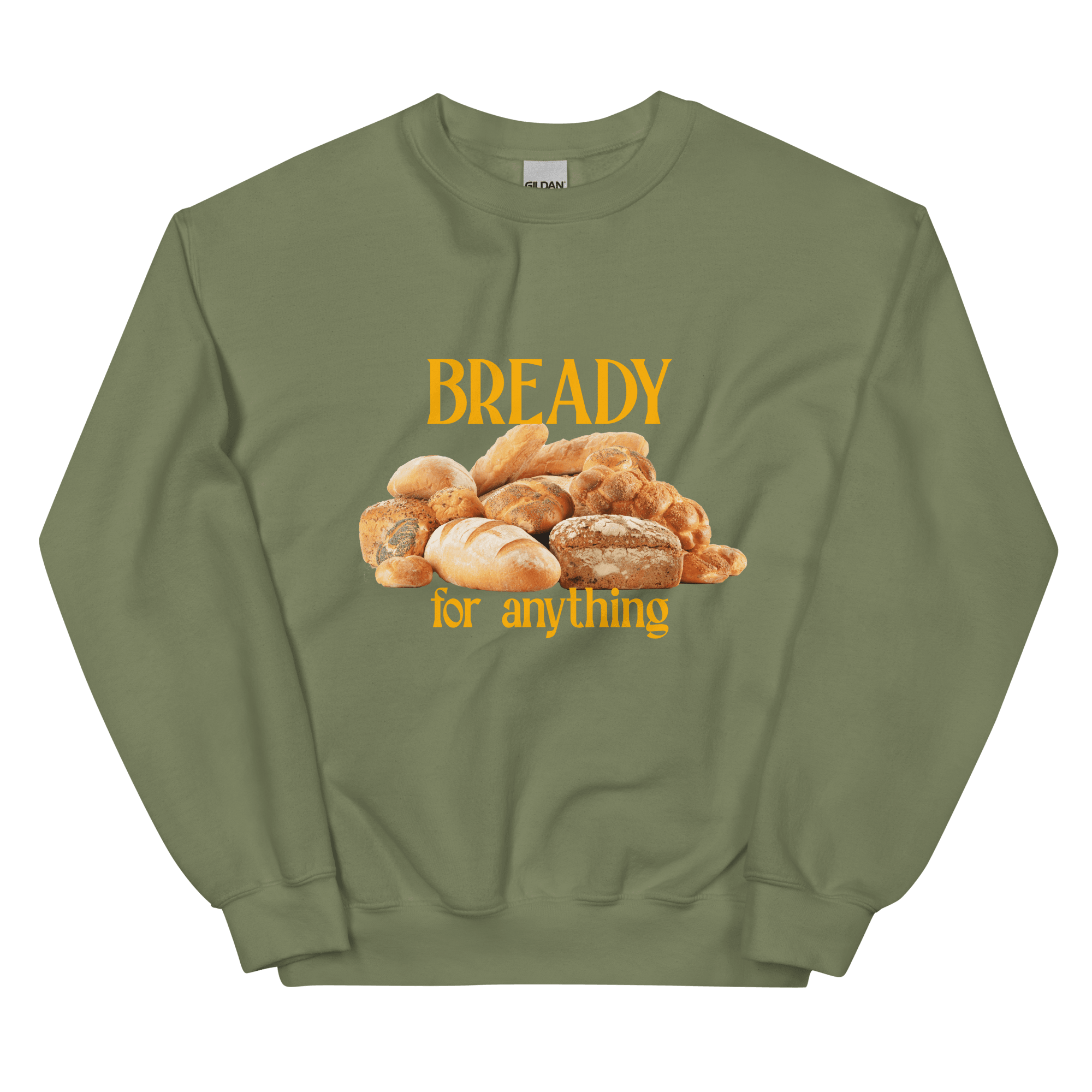 Bready For Anything Sweatshirt 🍞🥖🥐 - Polychrome Goods 🍊