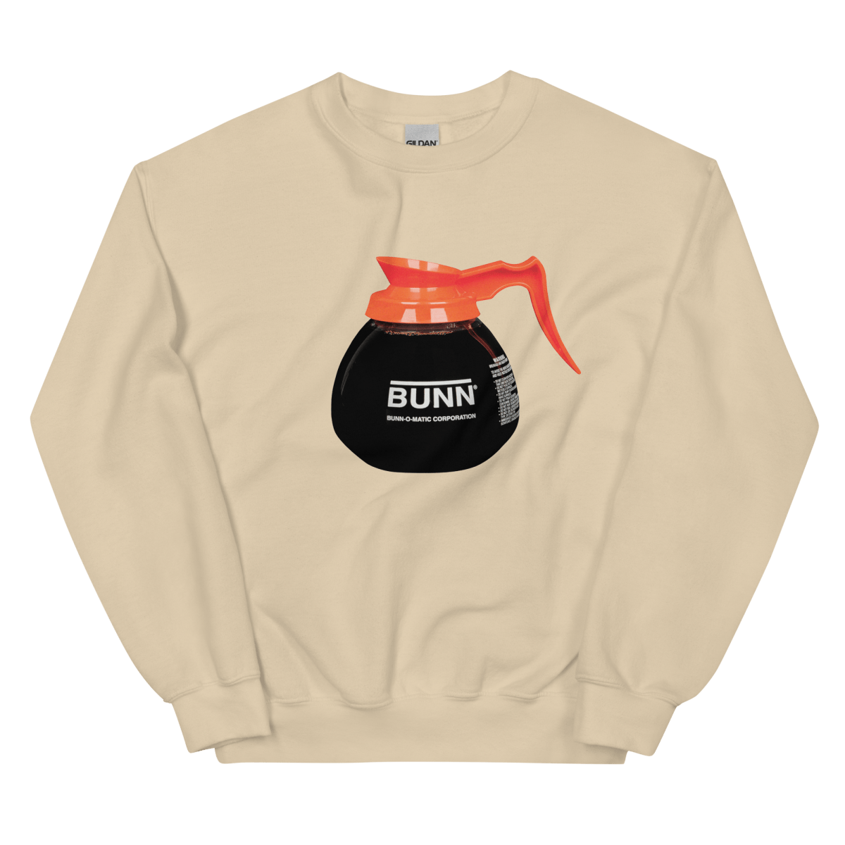 Bunn Coffee Pot Sweatshirt - Polychrome Goods 🍊