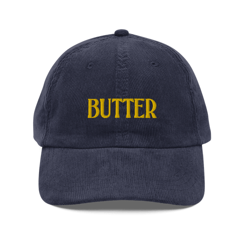 BUTTER Embroidered Courduroy Hat