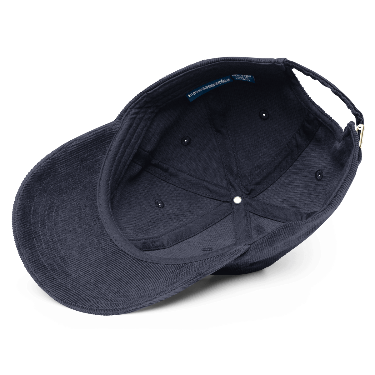 "Not that much cheese" Embroidered Corduroy Hat – Polychrome Goods 🍊