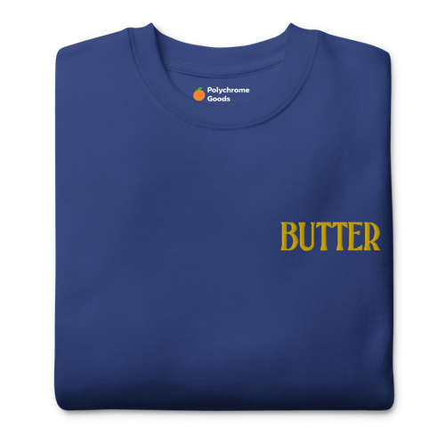 BUTTER Embroidered Sweatshirt