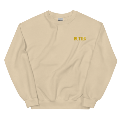 BUTTER Embroidered Sweatshirt - Polychrome Goods 🍊