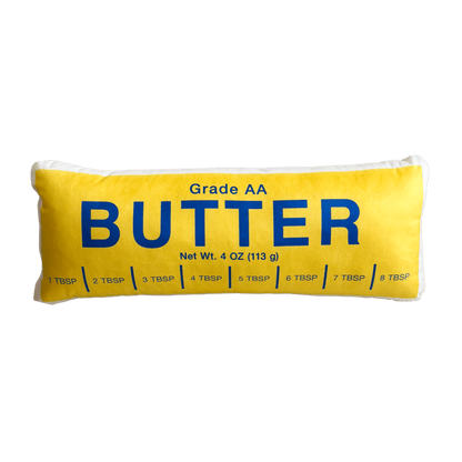 Butter 🧈 Food Pillow - Polychrome Goods