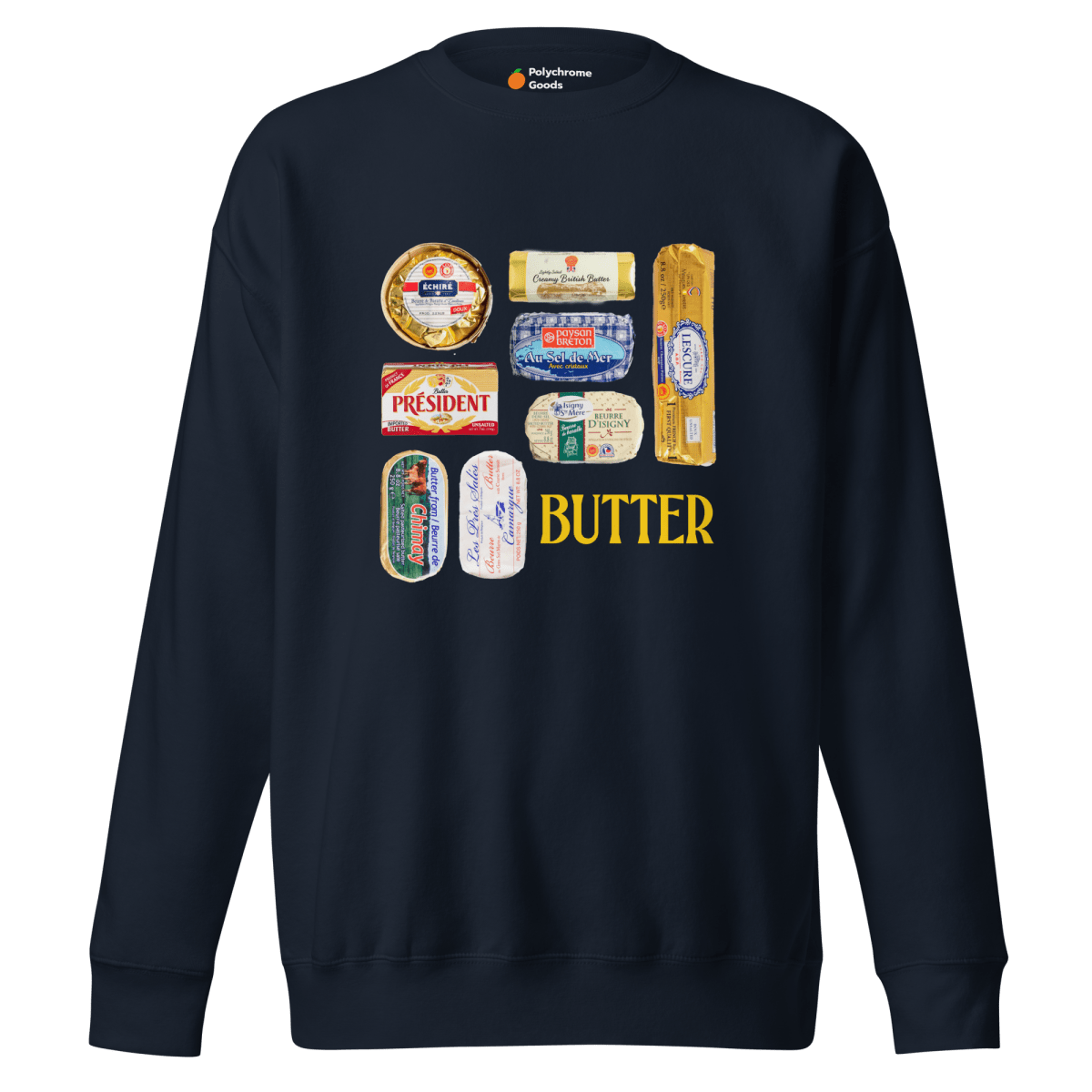 Butter of Europe Sweatshirt 🧈 - Polychrome Goods 🍊