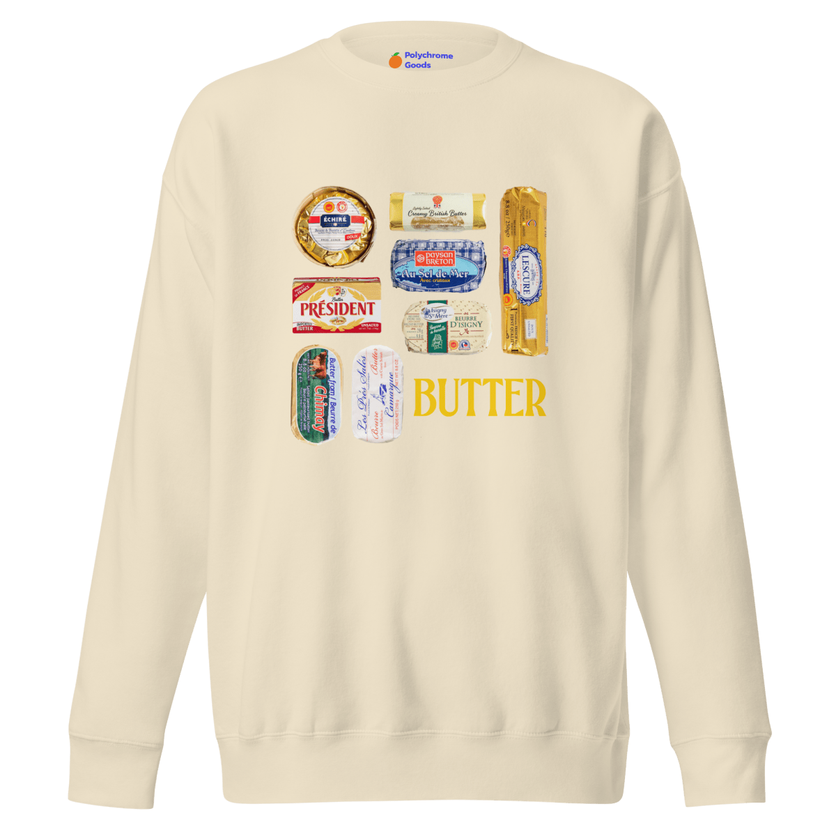 Butter of Europe Sweatshirt 🧈 - Polychrome Goods 🍊