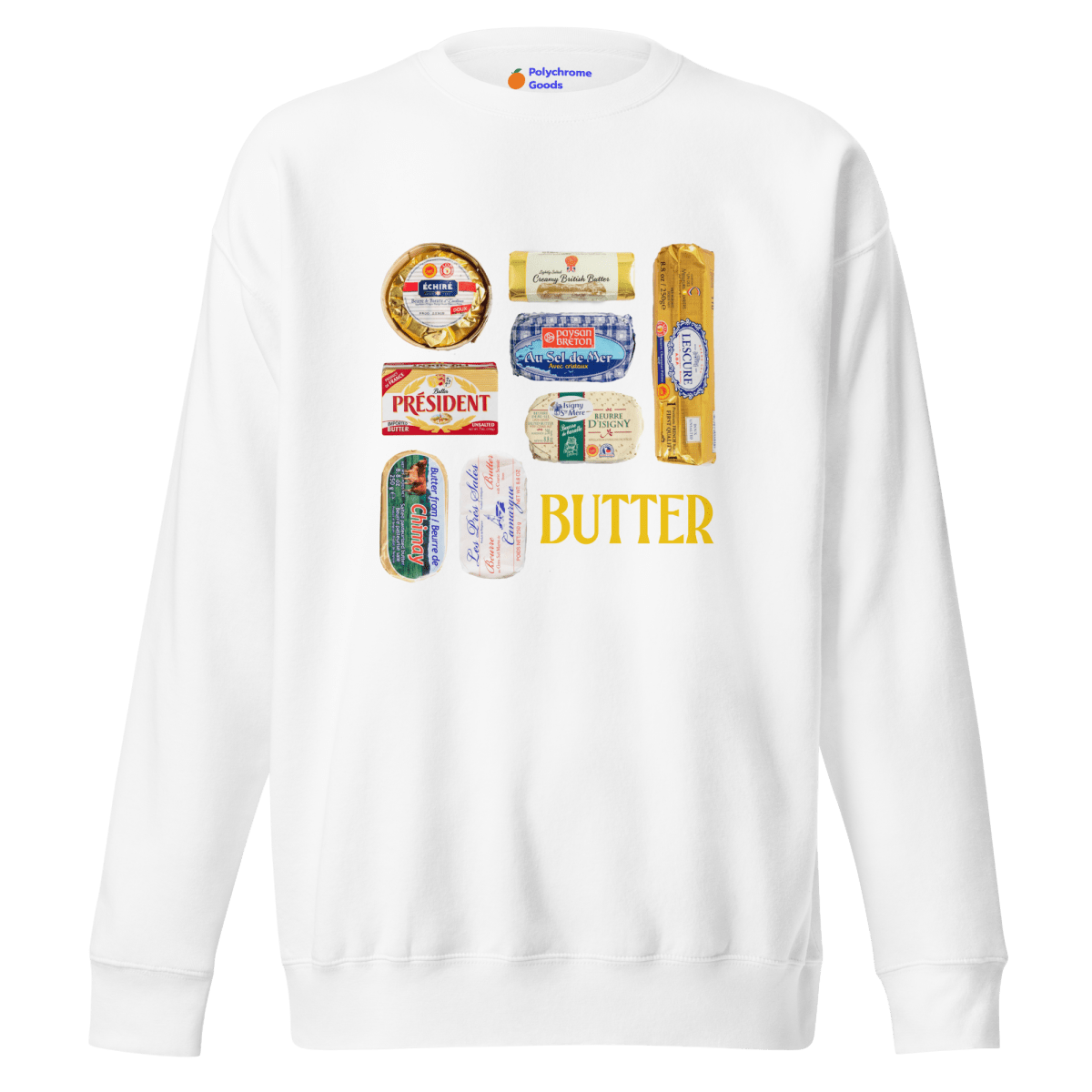 Butter of Europe Sweatshirt 🧈 - Polychrome Goods 🍊