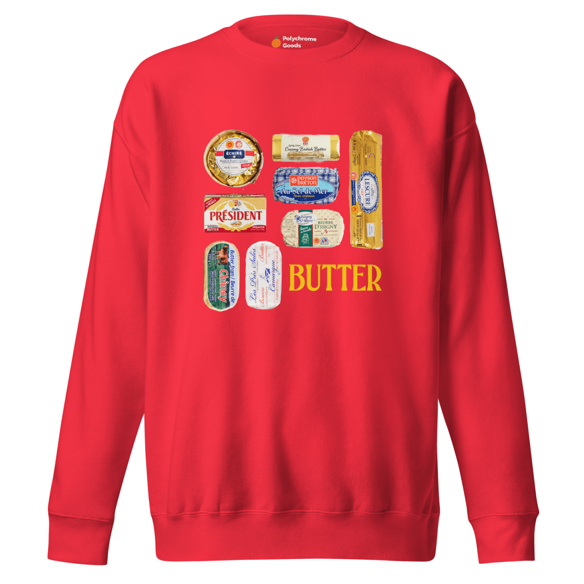 Butter of Europe Sweatshirt 🧈 - Polychrome Goods 🍊