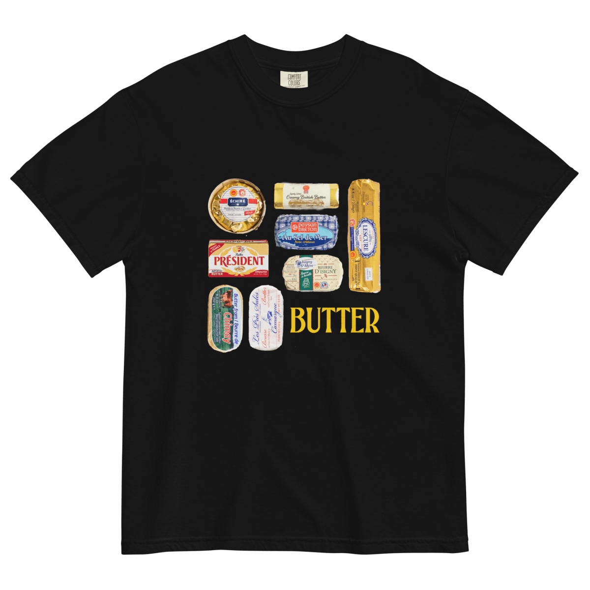 Butter of Europe T-shirt - Polychrome Goods 🍊